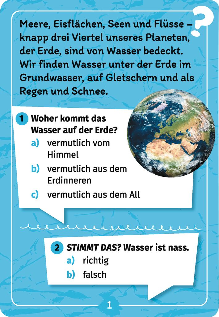 Expedition Natur - Mein Wasser-Forscherquiz