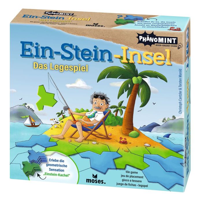 Experiment Moses Verlag PhänoMINT Ein-Stein-Insel - Das Legespiel