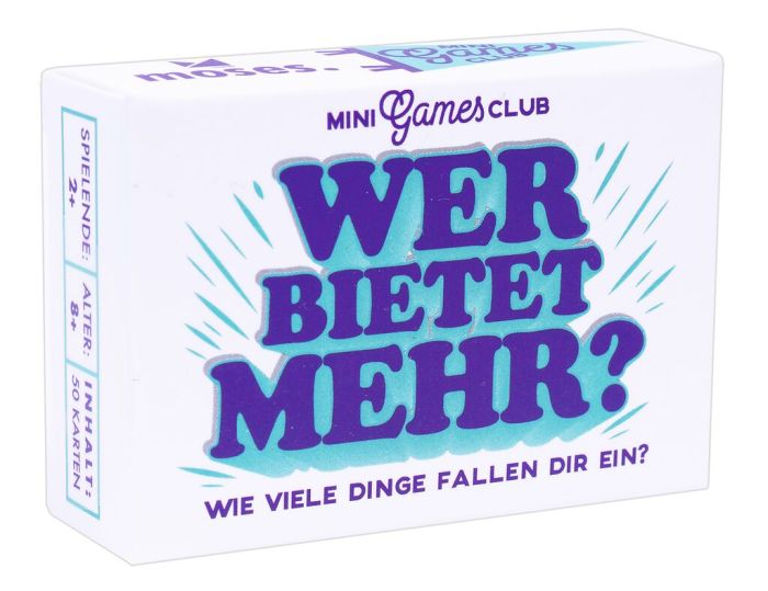 Sonstiges Moses Verlag Mini Games Club