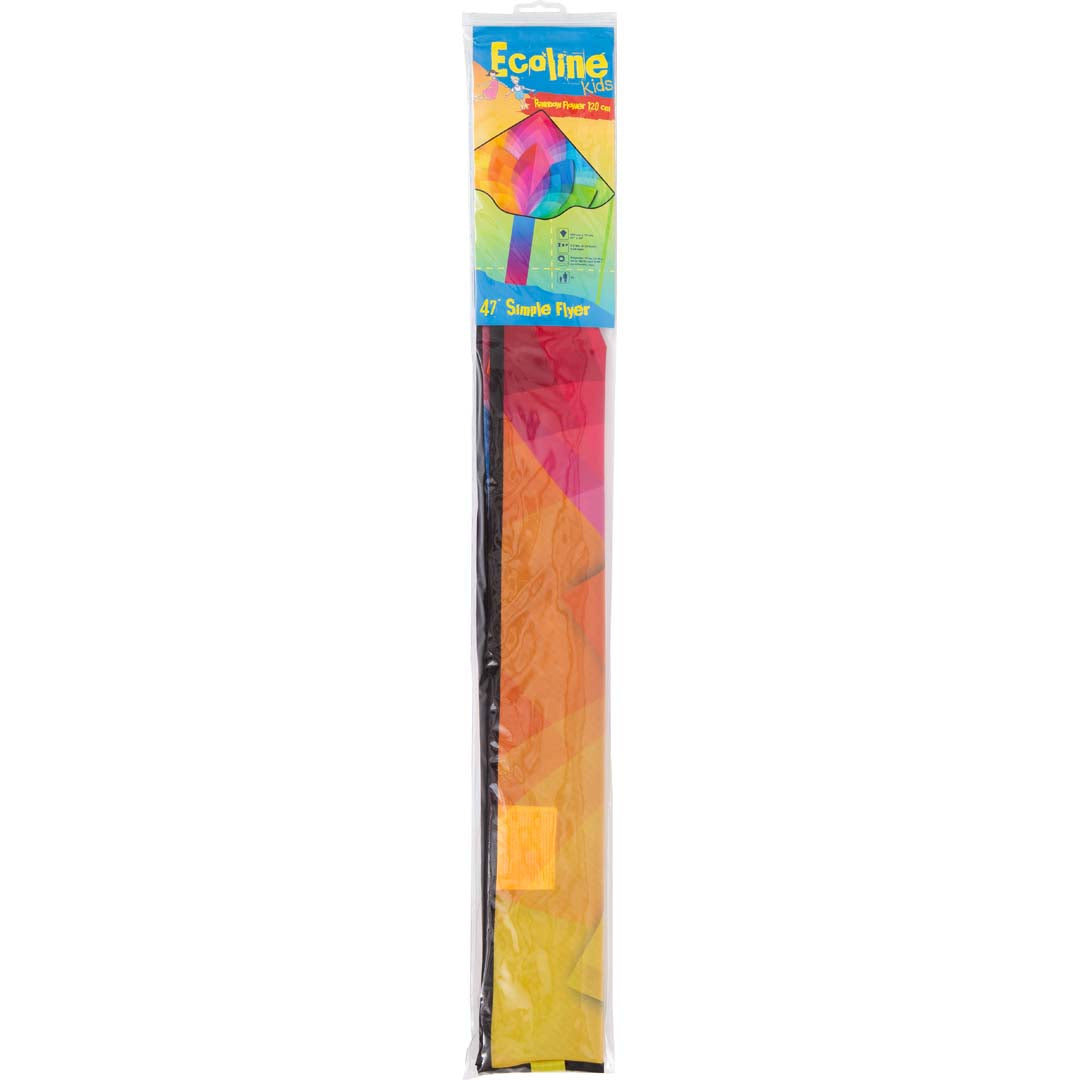 Drachen Invento Ecoline Simple Flyer Rainbow Flower 120 cm