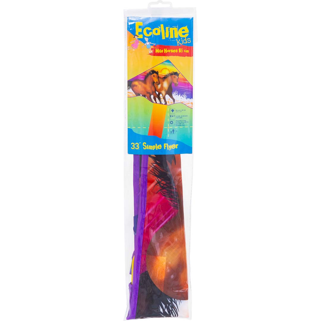 Drachen Invento Ecoline Simple Flyer Wild Horses 42 x 85 cm
