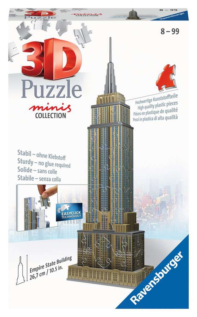 Mini Empire State Building ⎮ 3D Puzzle