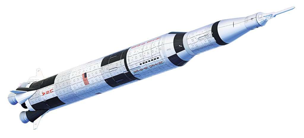 Apollo Saturn V Rakete ⎮ 3D Puzzle