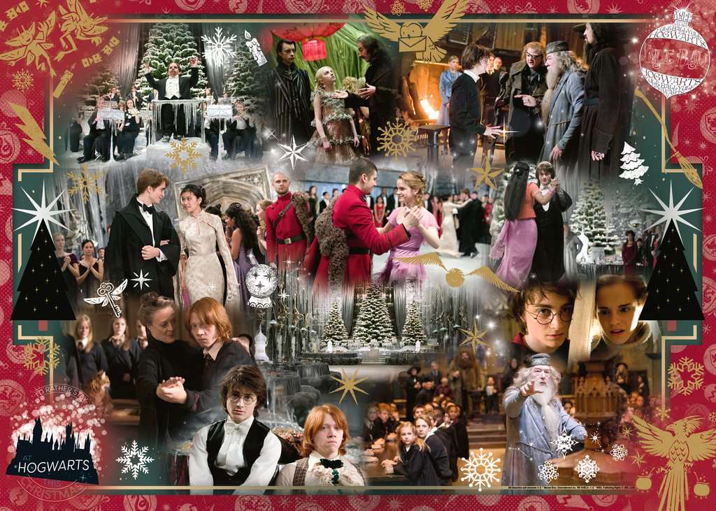 Spiel Ravensburger Weihnachtszeit in Hogwarts