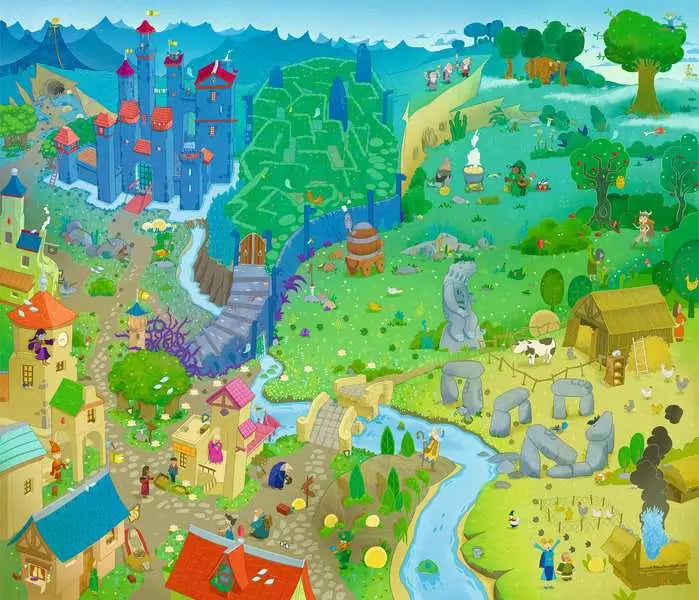 Kinderpuzzle 42 Teile - Mein Puzzle-Abenteuer: Drachen