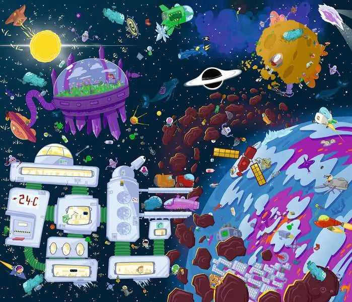 Kinderpuzzle 42 Teile - Mein Puzzle-Abenteuer: Phobos