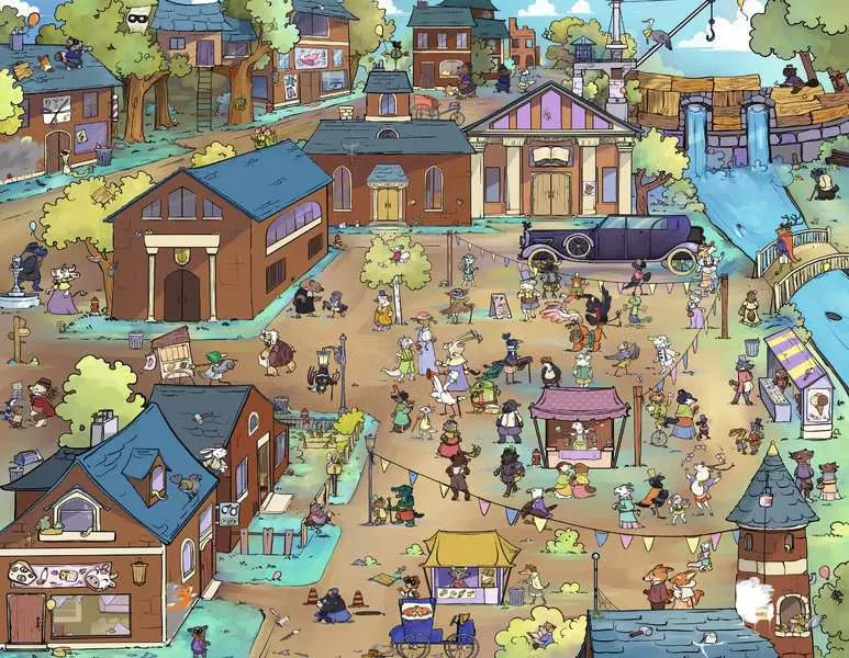 Kinderpuzzle 42 Teile - Mein Puzzle-Abenteuer: Der Eierdieb