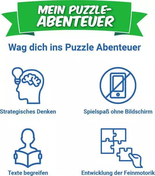 Kinderpuzzle 42 Teile - Mein Puzzle-Abenteuer: Der Eierdieb