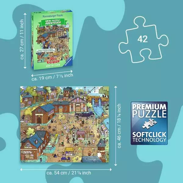 Kinderpuzzle 42 Teile - Mein Puzzle-Abenteuer: Der Eierdieb