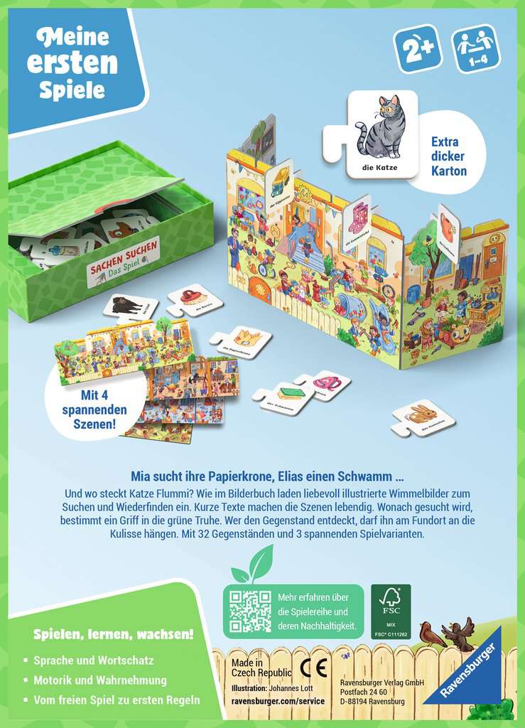 Spiel Ravensburger Sachen suchen: Das Spiel
