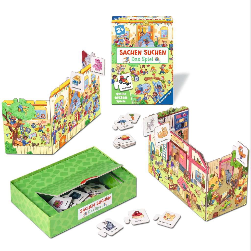Spiel Ravensburger Sachen suchen: Das Spiel