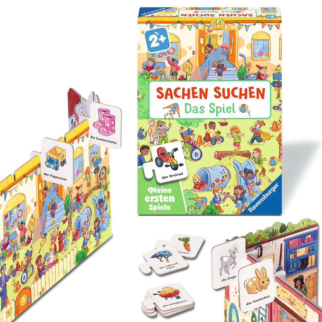 Spiel Ravensburger Sachen suchen: Das Spiel