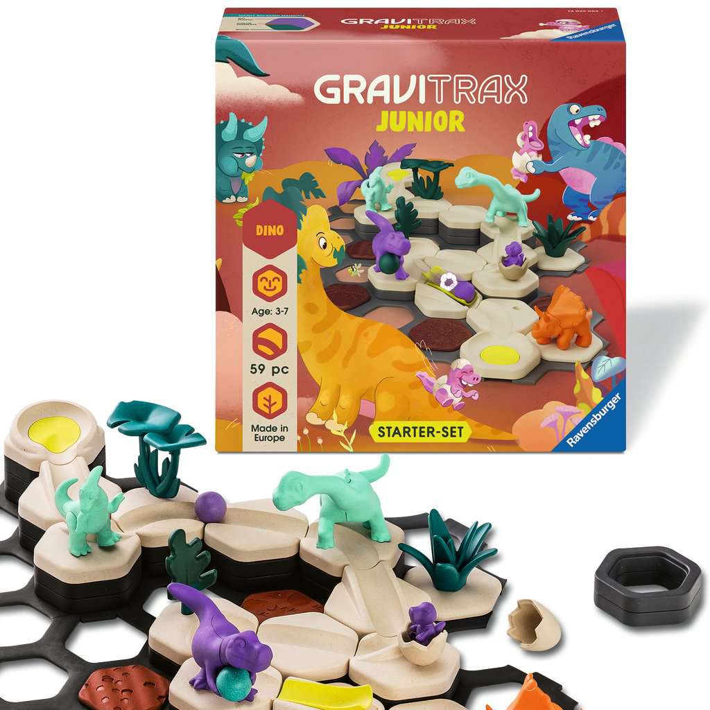 Spiel Ravensburger GraviTrax Junior ⎮ Starter-Set S Dino