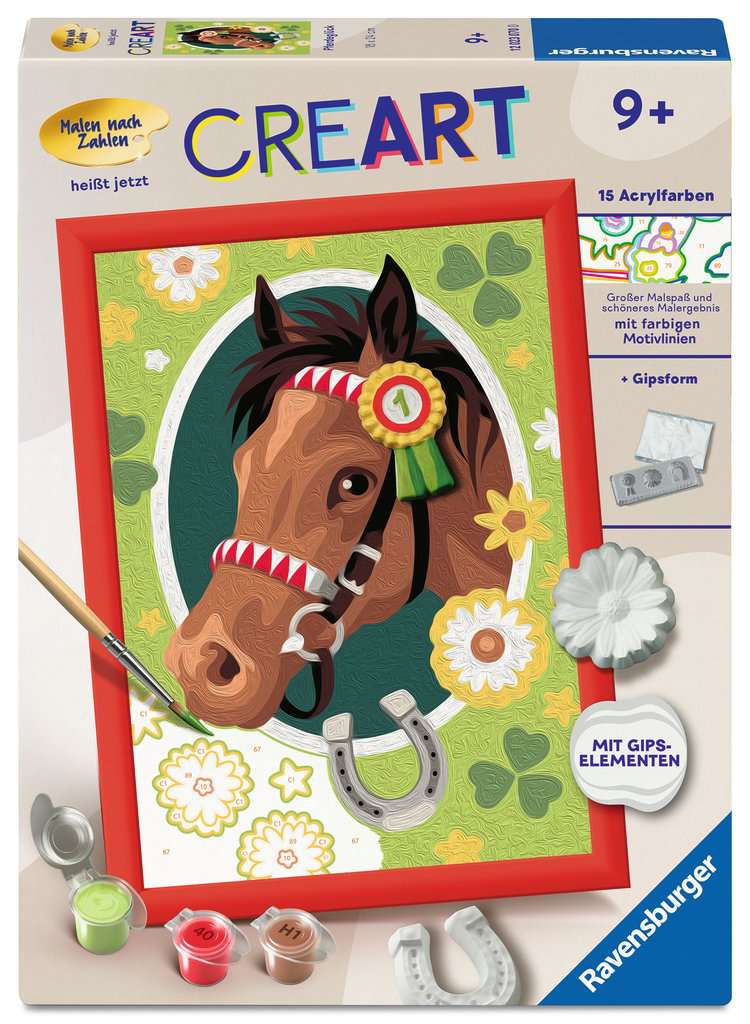 Malen Ravensburger CREART: Pferdeglück