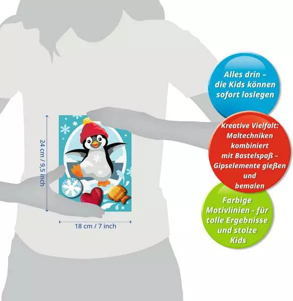 CREART: Fröhlicher Pinguin