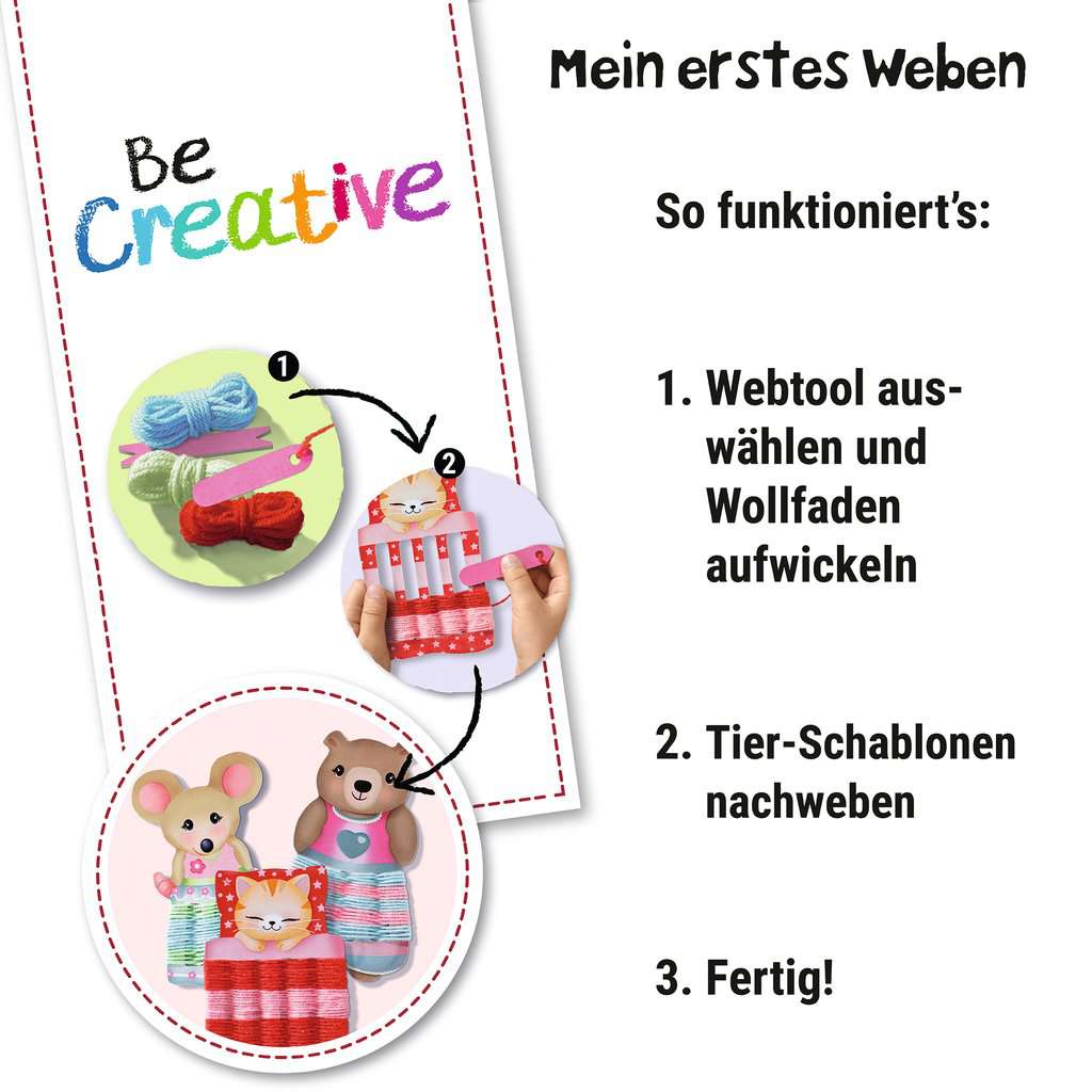 Basteln Ravensburger BeCreative: Erstes Weben
