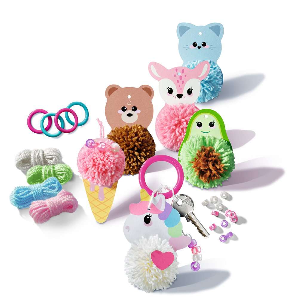 Basteln Ravensburger BeCreative: Pompons Kawaii