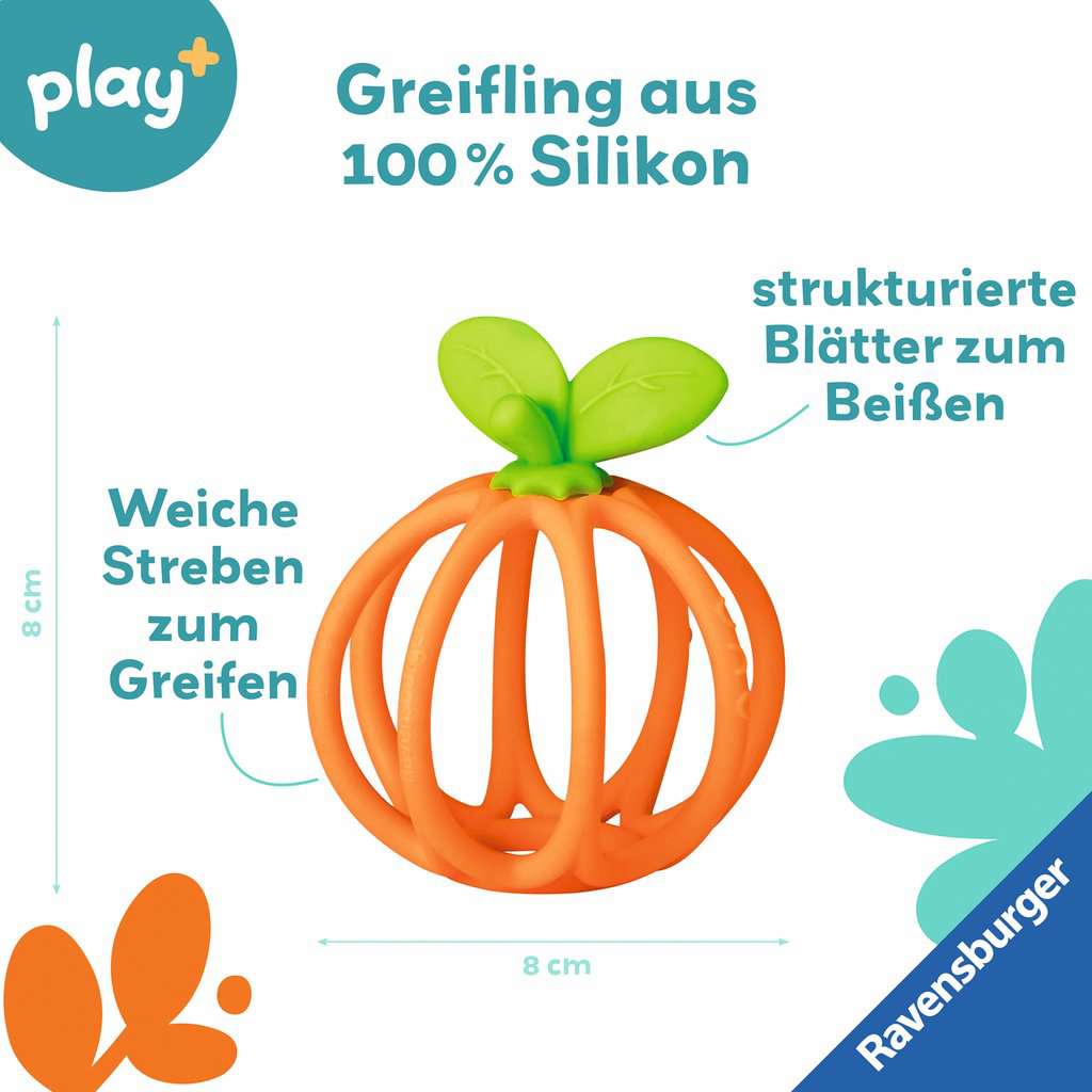 Babyspielwaren Ravensburger play+ ⎮ Kuller-Greifling: Orange