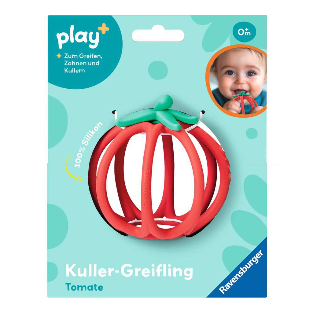 Babyspielwaren Ravensburger play+ ⎮ Kuller-Greifling: Tomate