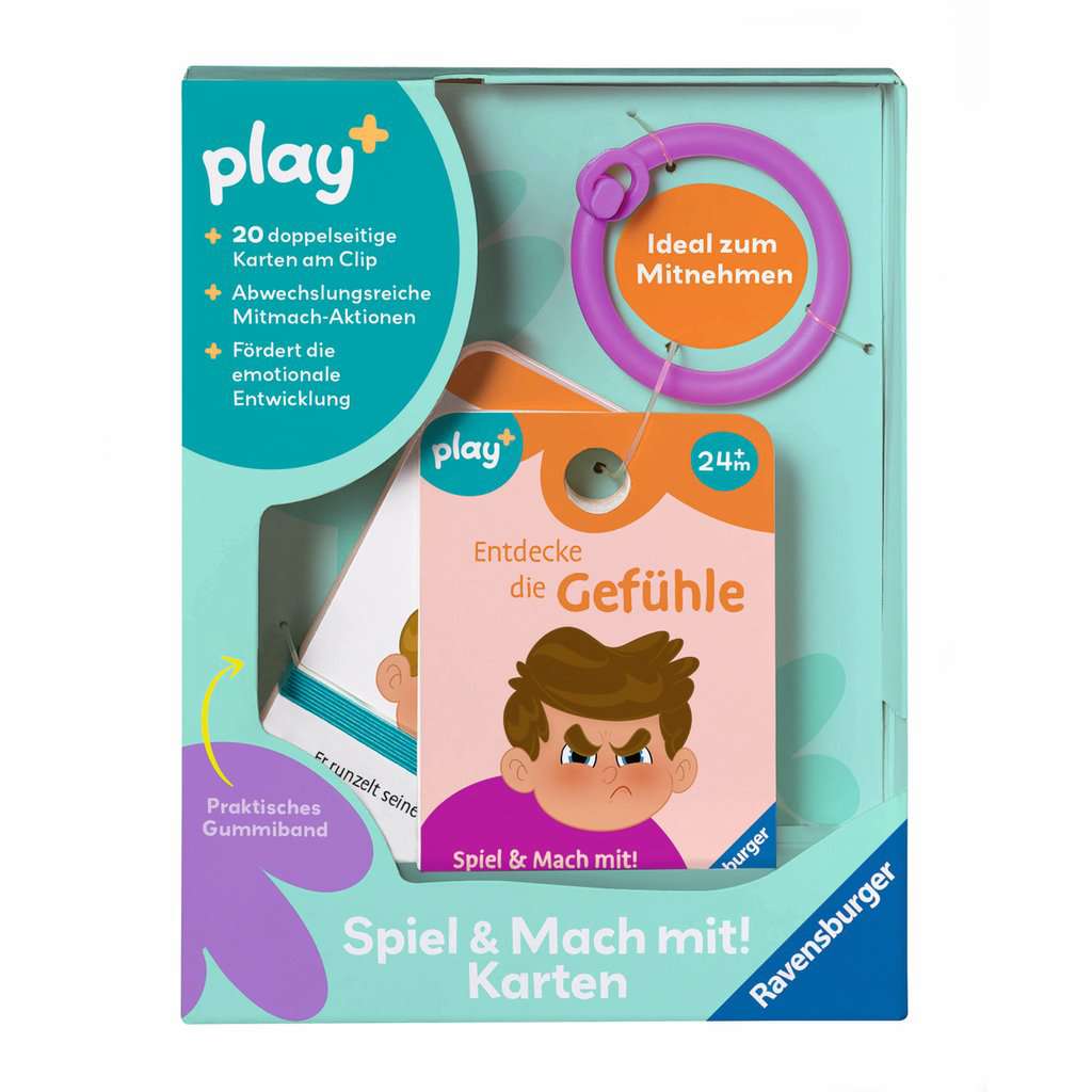 Bilderbuch Ravensburger Spiel & Mach mit! Karten: Entdecke die Gefühle