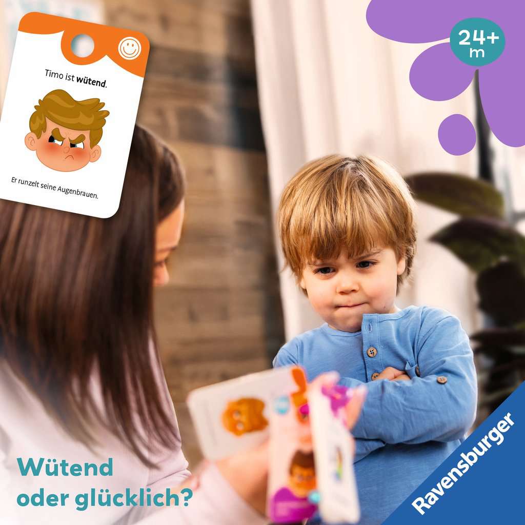 Bilderbuch Ravensburger Spiel & Mach mit! Karten: Entdecke die Gefühle