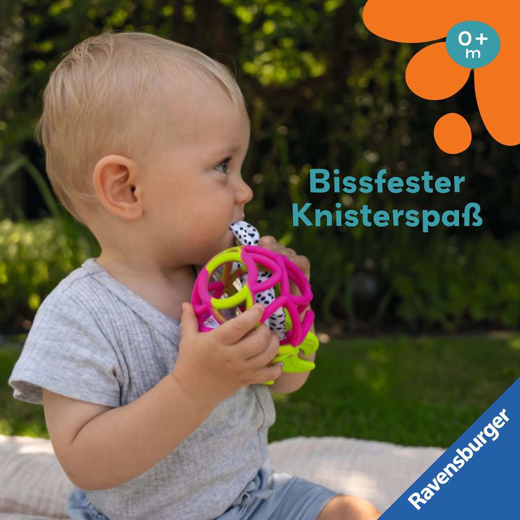 Babyspielwaren Ravensburger play+ ⎮ Sensorik-Greifling: Drachenfrucht
