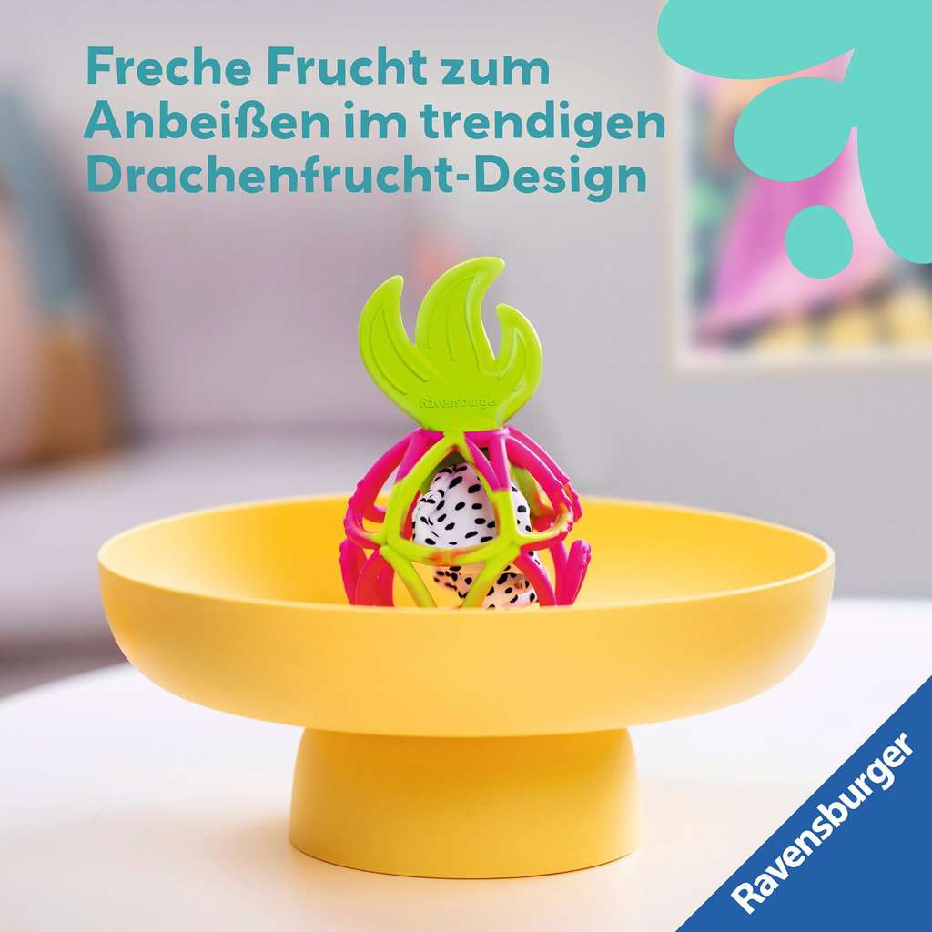 Babyspielwaren Ravensburger play+ ⎮ Sensorik-Greifling: Drachenfrucht