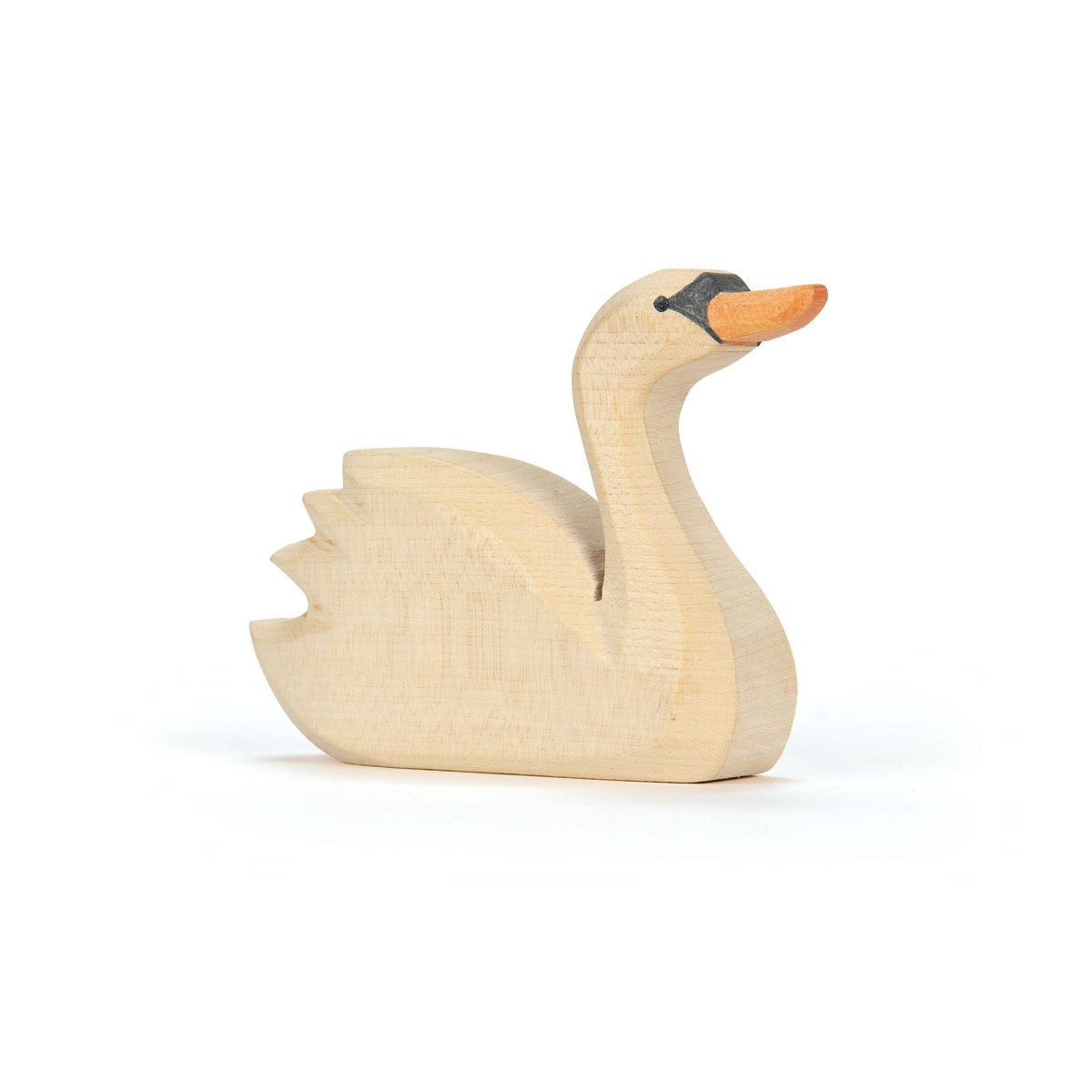 Holztiere & Figuren Ostheimer Holzspielzeug Schwan Kopf hoch