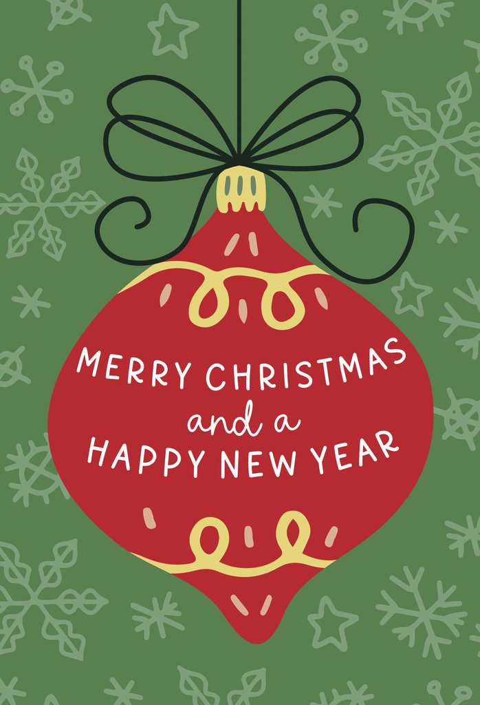 Puzzle: Merry Christmas and a Happy New Year