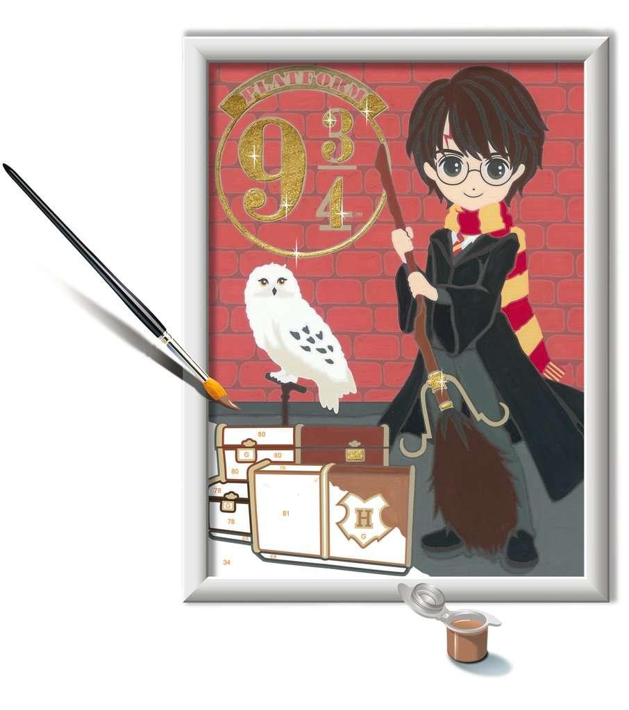 Malen nach Zahlen: Abfahrt nach Hogwarts - WELTENTDECKER