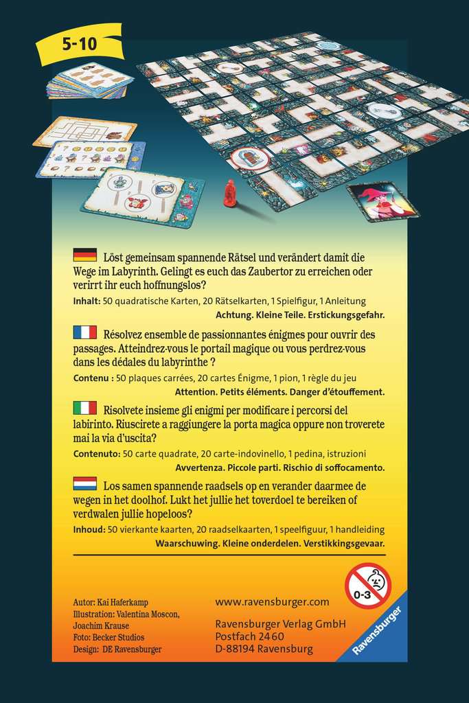Spiel Ravensburger Mitbringspiel: Escape the Labyrinth