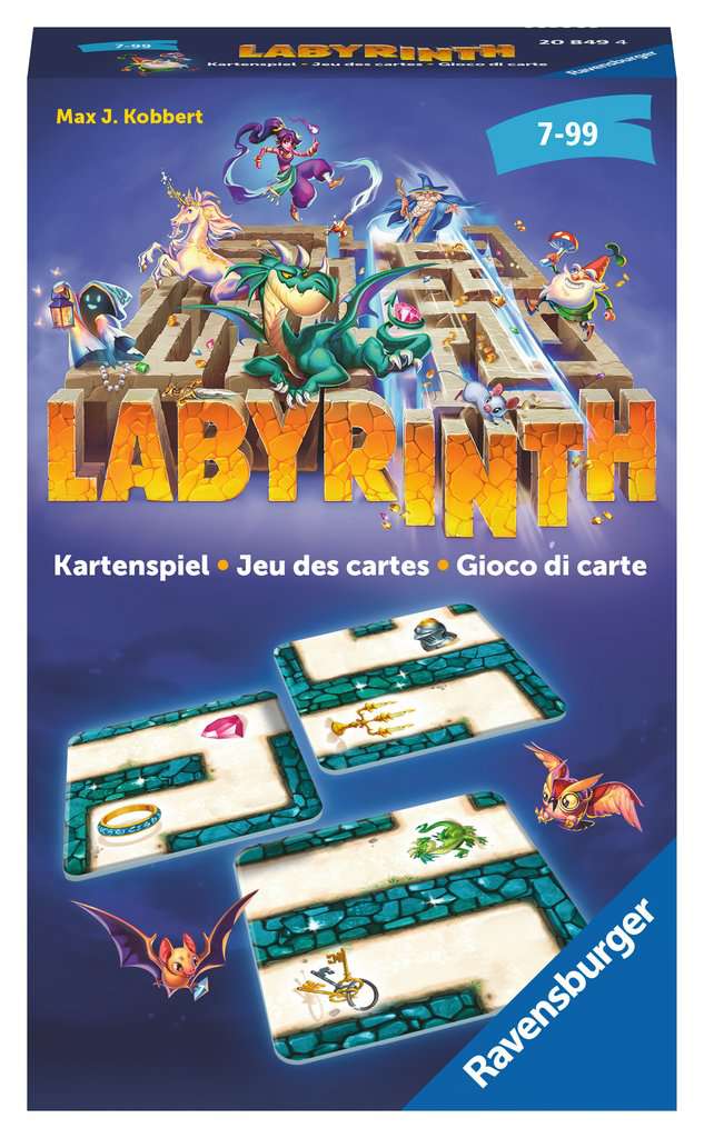Mitbringspiel: Labyrinth Kartenspiel