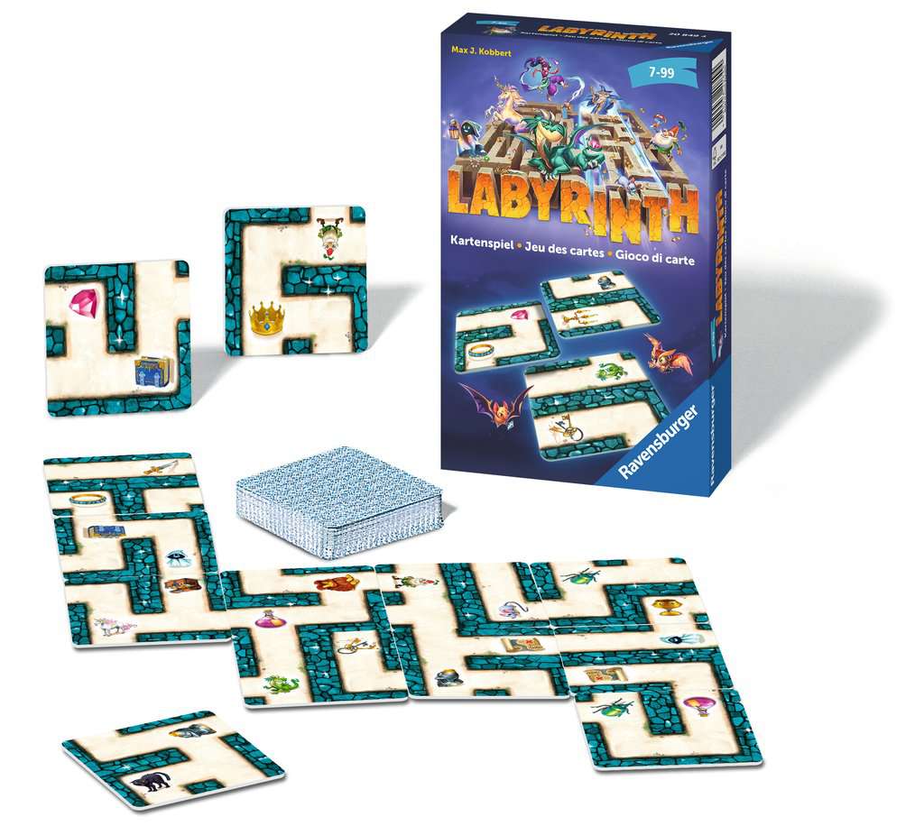Mitbringspiel: Labyrinth Kartenspiel