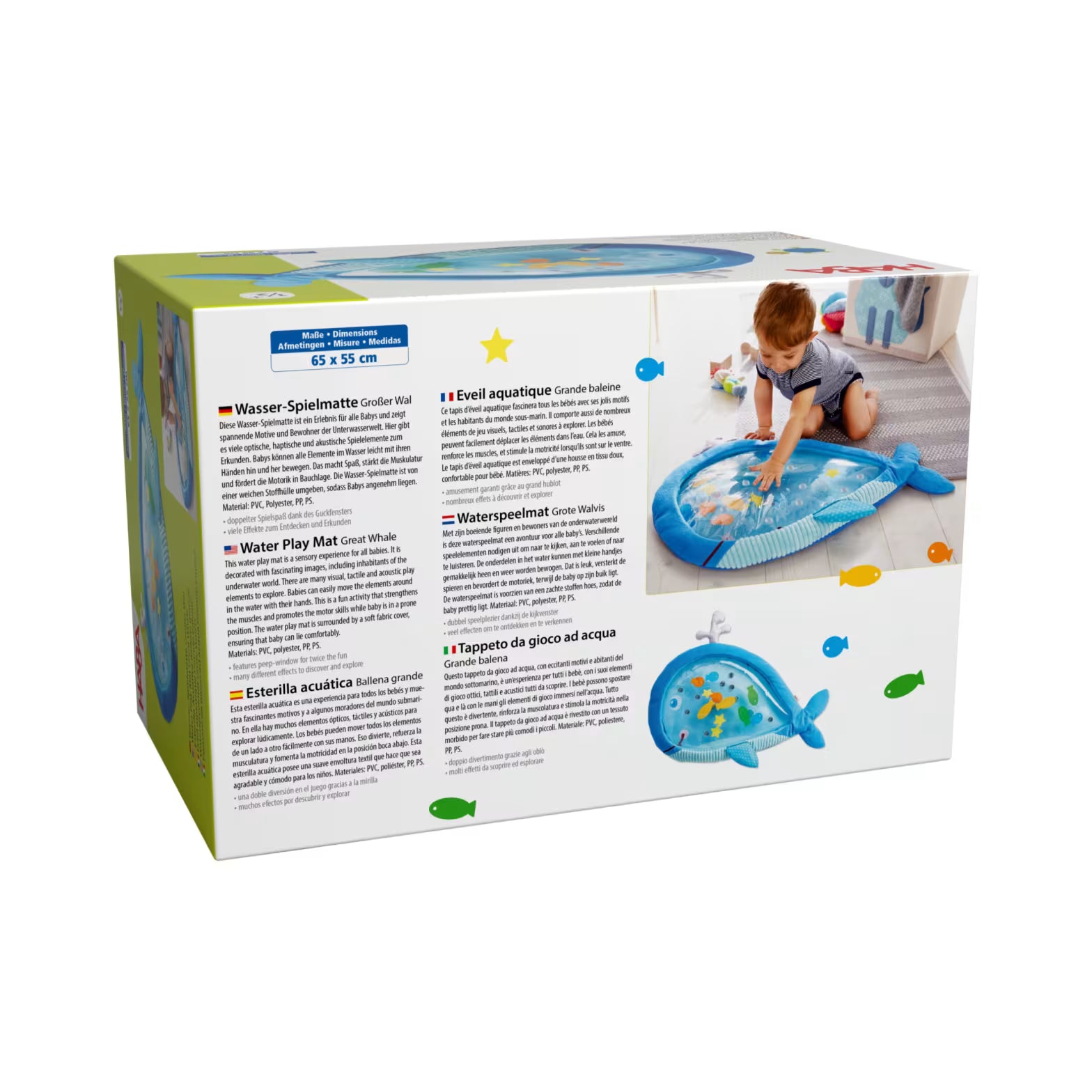 Baby HABA Wasser-Spielmatte Großer Wal