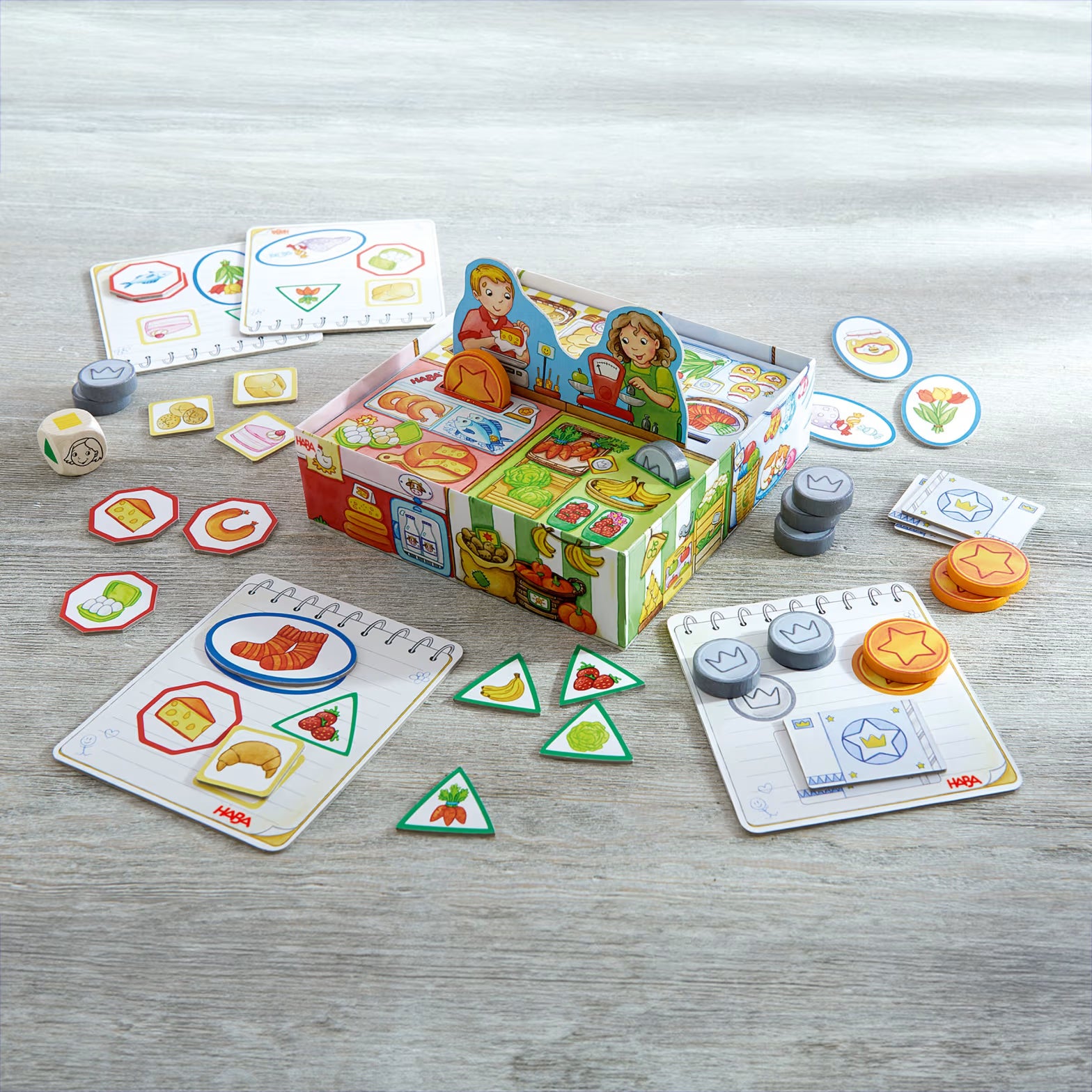 Gesellschaftsspiel HABA Meine ersten Spiele – Einkaufen