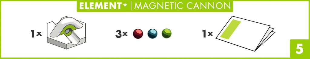 GraviTrax ⎮ Element Magnetic cannon