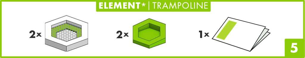 GraviTrax ⎮ Element Trampoline