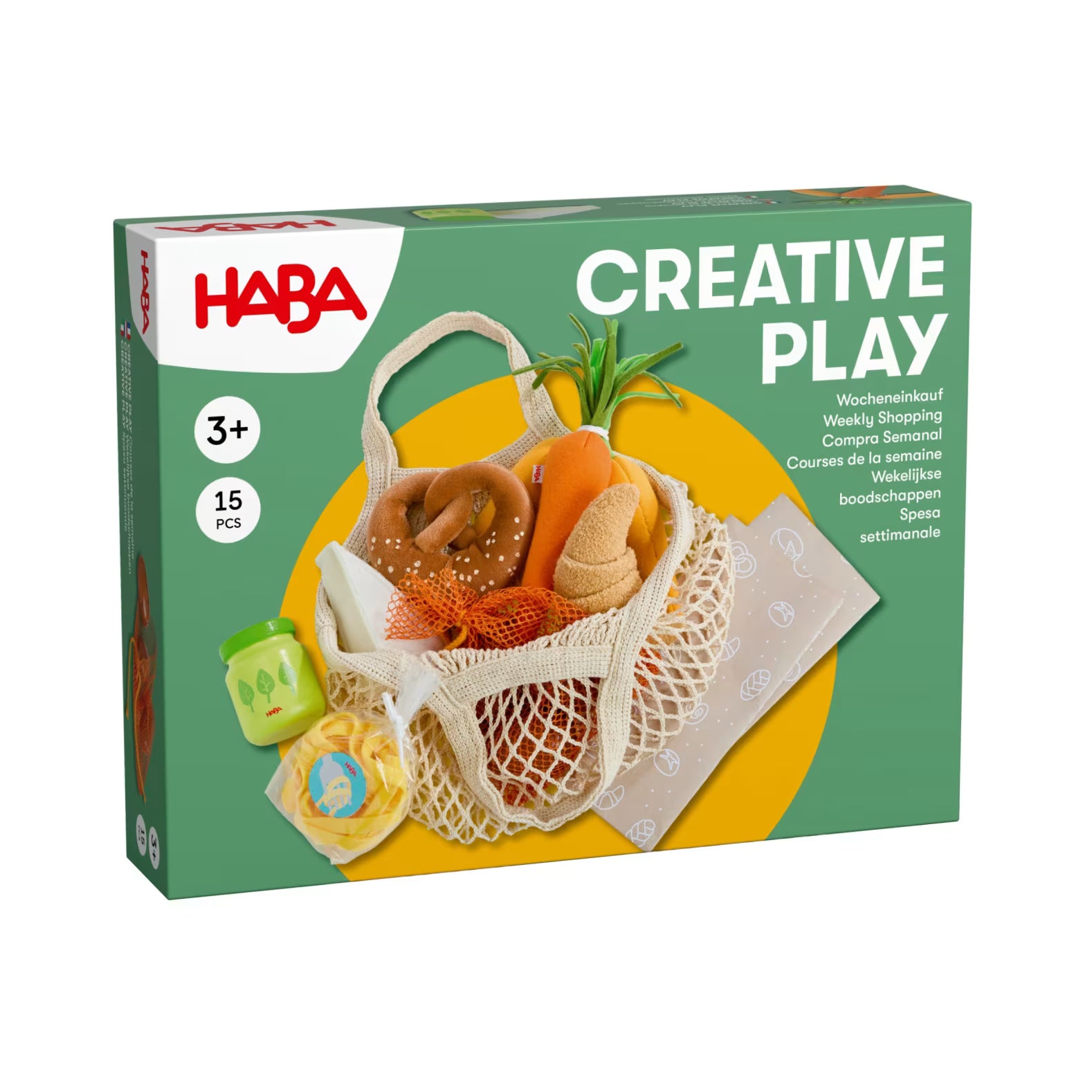 Puppen HABA Creative Play – Wocheneinkauf