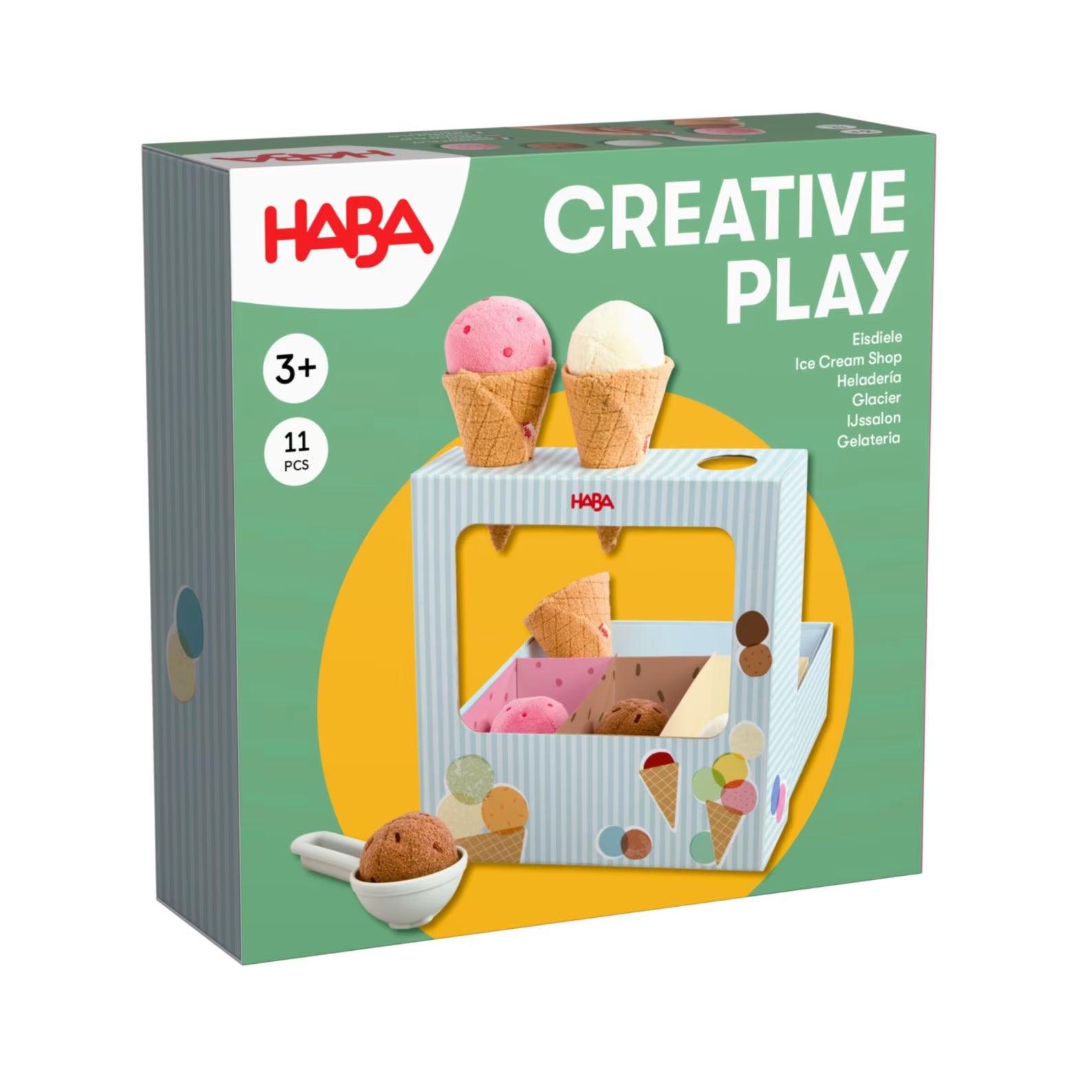 Puppen HABA Creative Play – Eisdiele