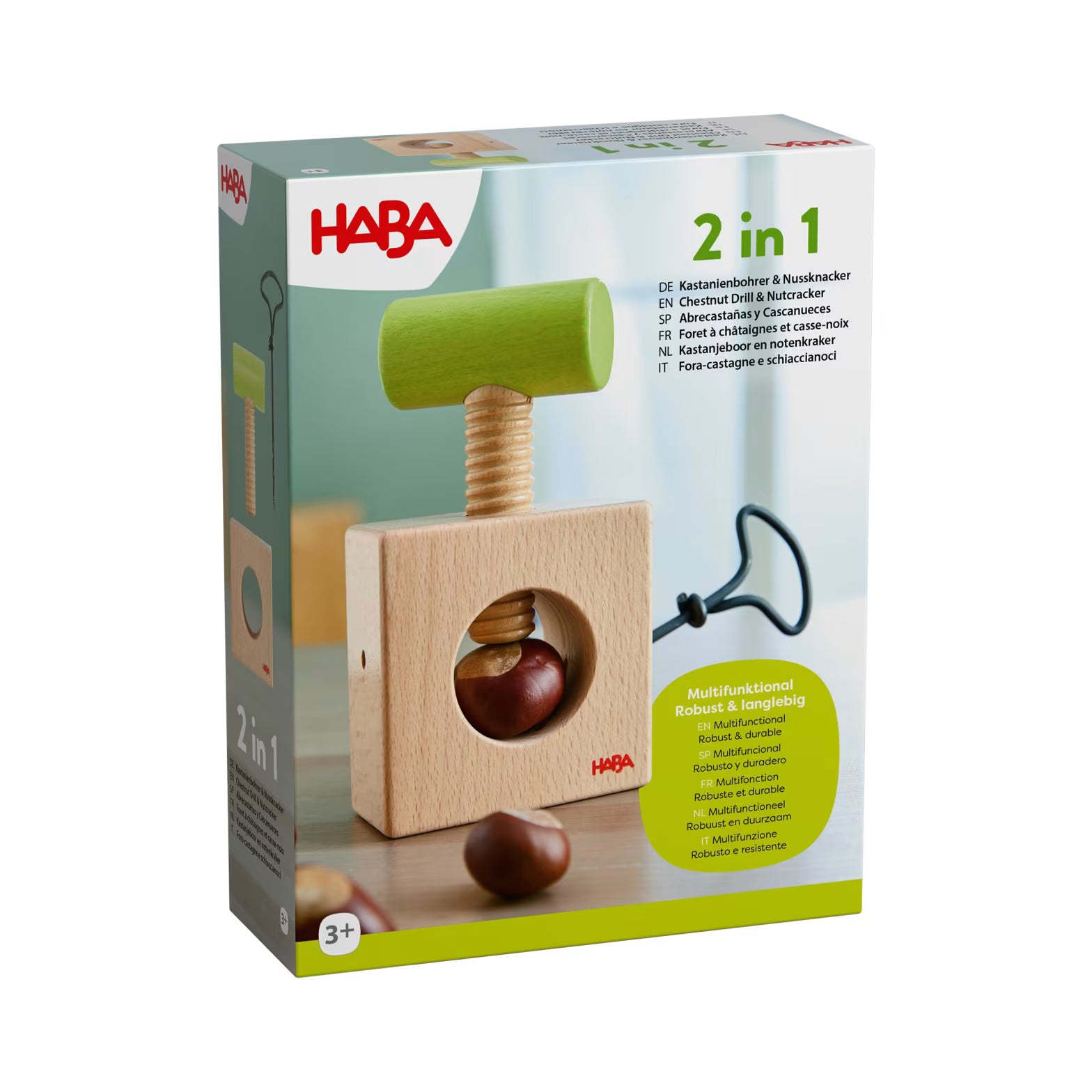 Abenteuer HABA Kastanienbohrer & Nussknacker 2-in-1