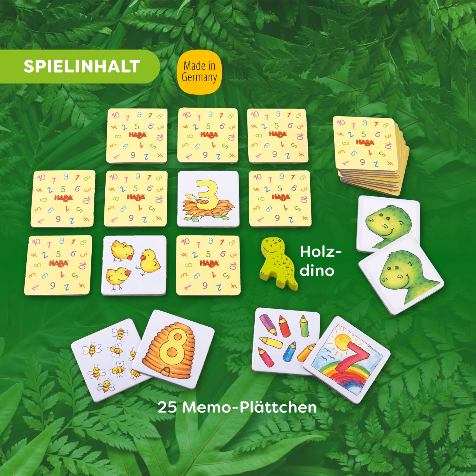 Gesellschaftsspiel HABA Zahlendino