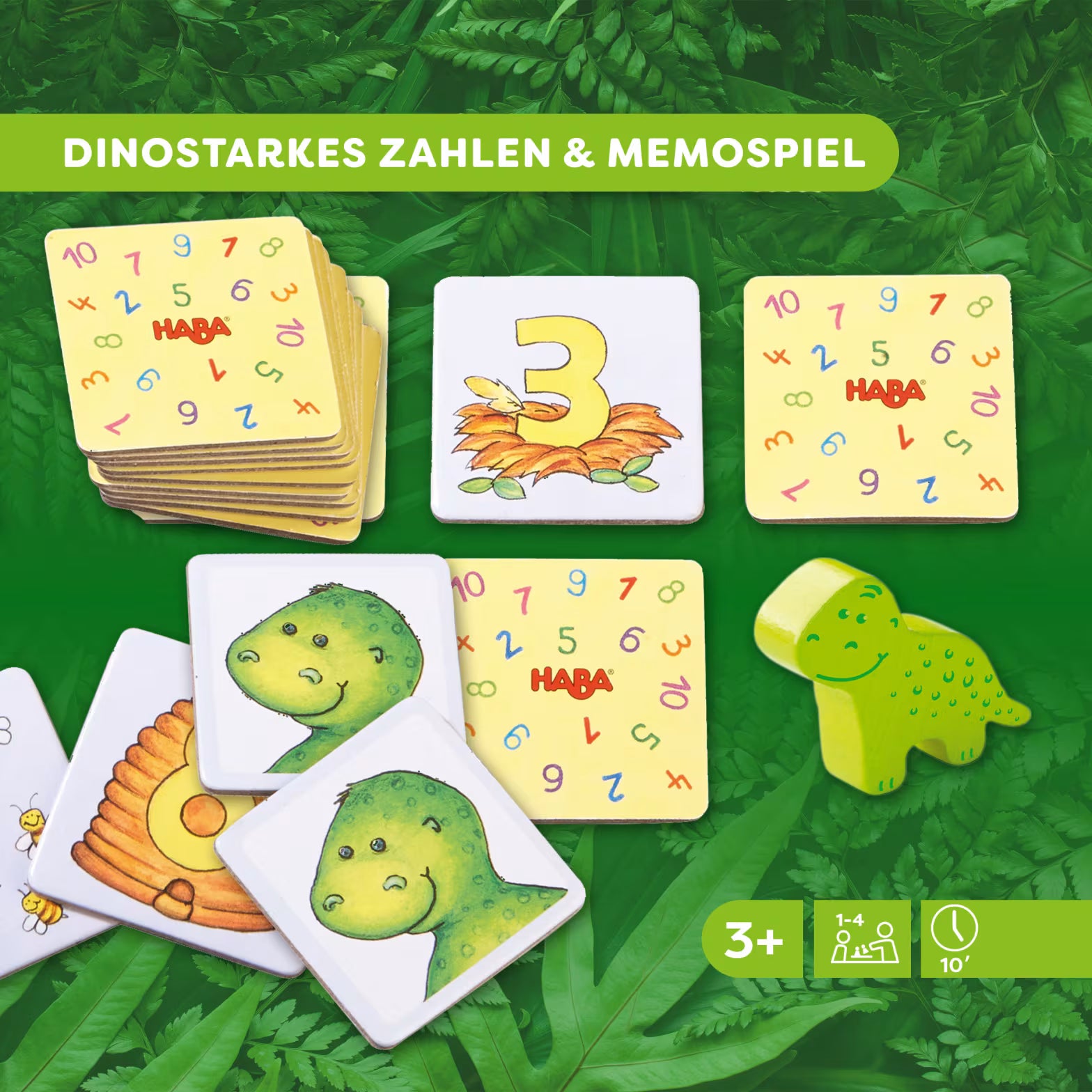 Gesellschaftsspiel HABA Zahlendino