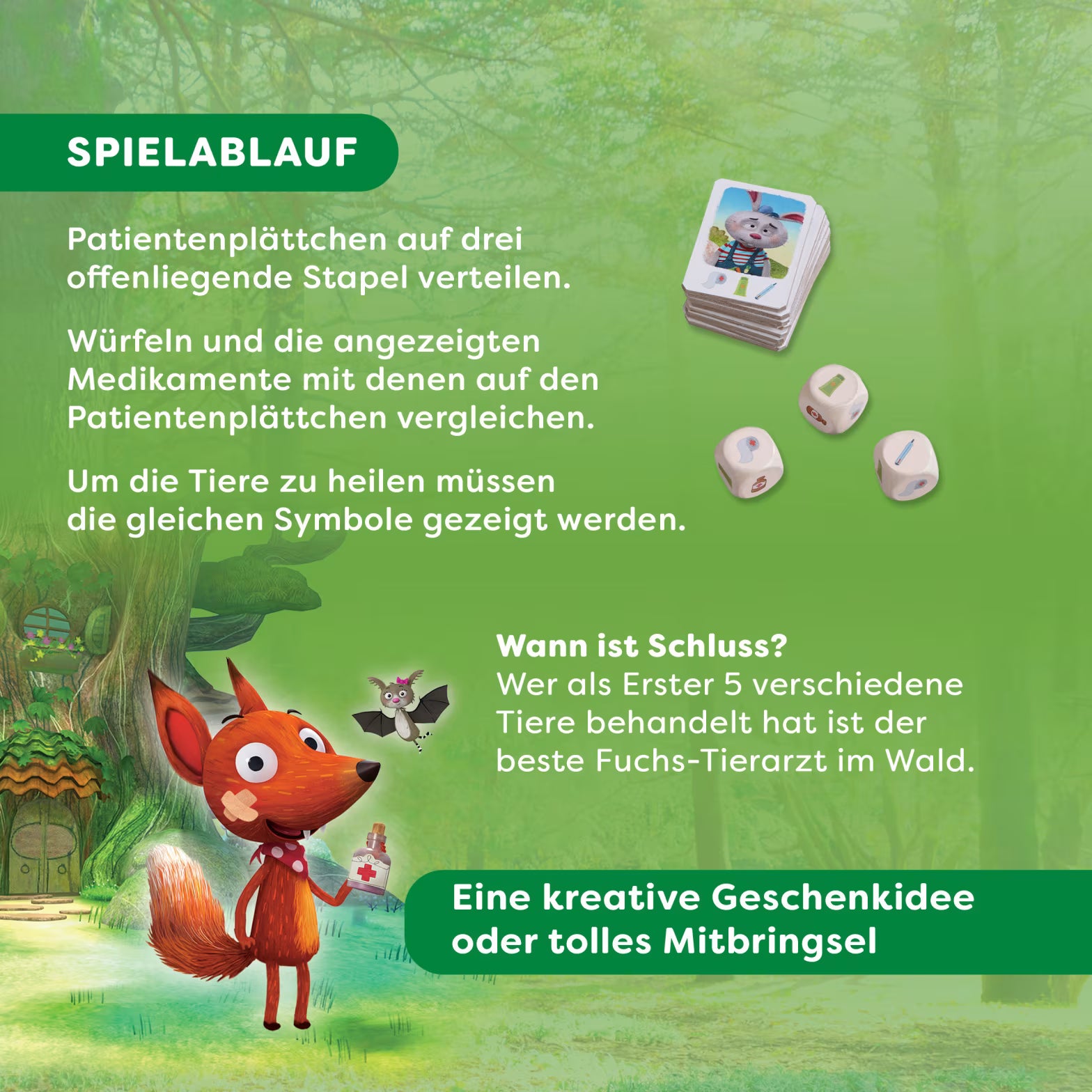 Gesellschaftsspiel HABA Kleiner Fuchs Tierarzt