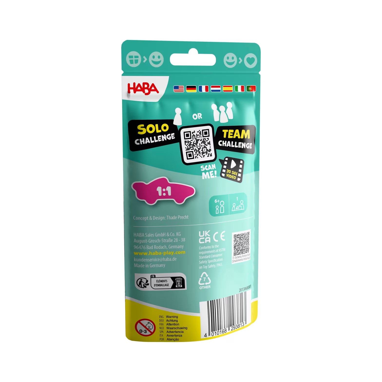 Spiel HABA Stacking Challenge | Fahrzeuge (Vehicles)