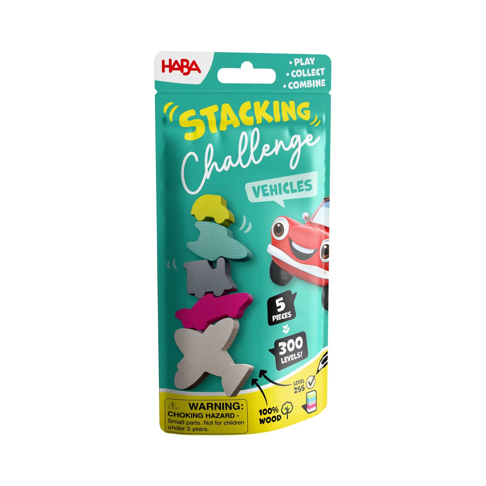 Spiel HABA Stacking Challenge | Fahrzeuge (Vehicles)