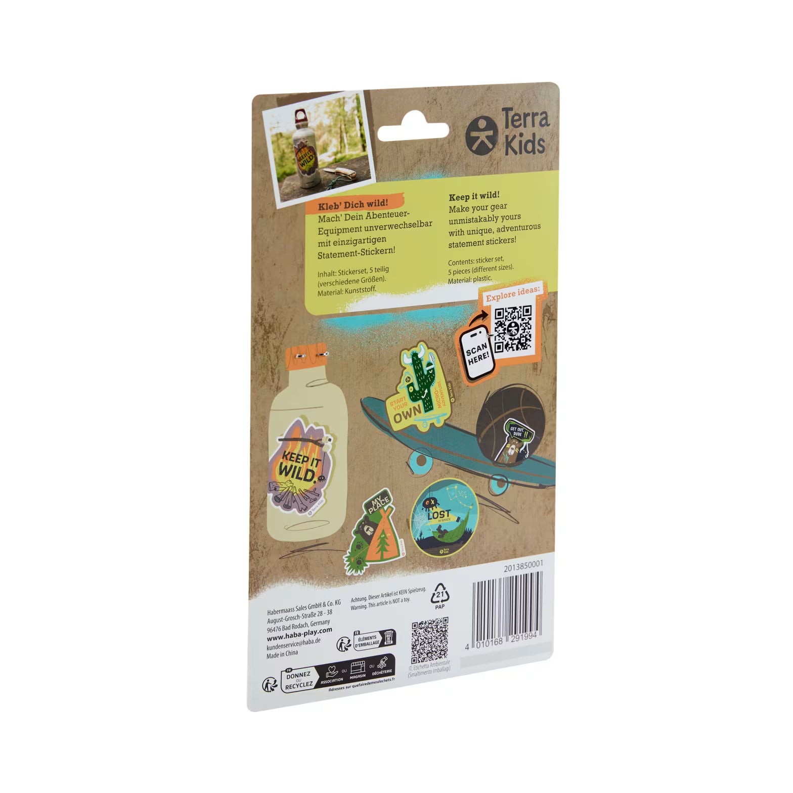 Abenteuer HABA Terra Kids | Adventure to go No. 2 | Stick it!