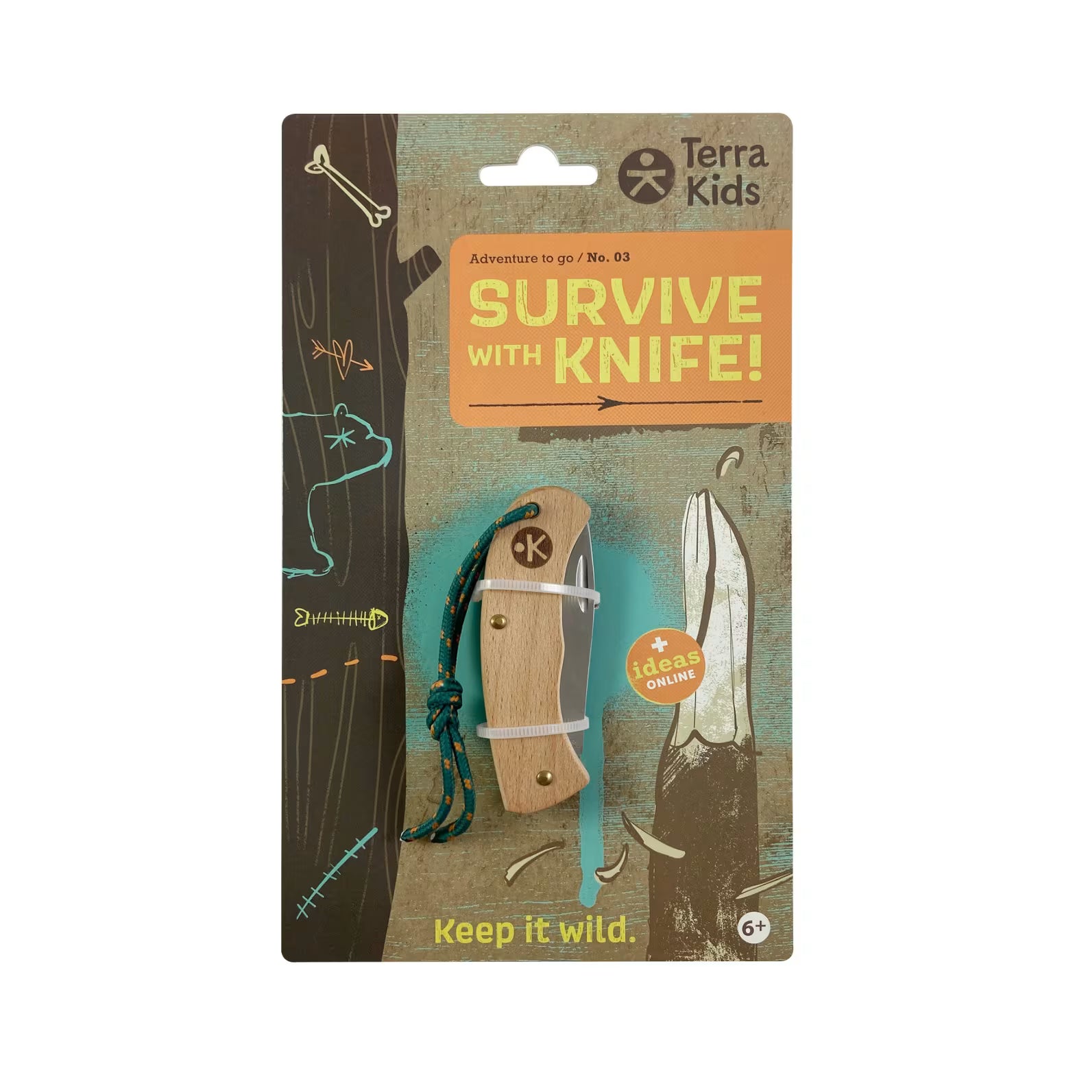 Abenteuer HABA Terra Kids | Adventure to go No. 3 | Survive with Knife. Kindertaschenmesser.