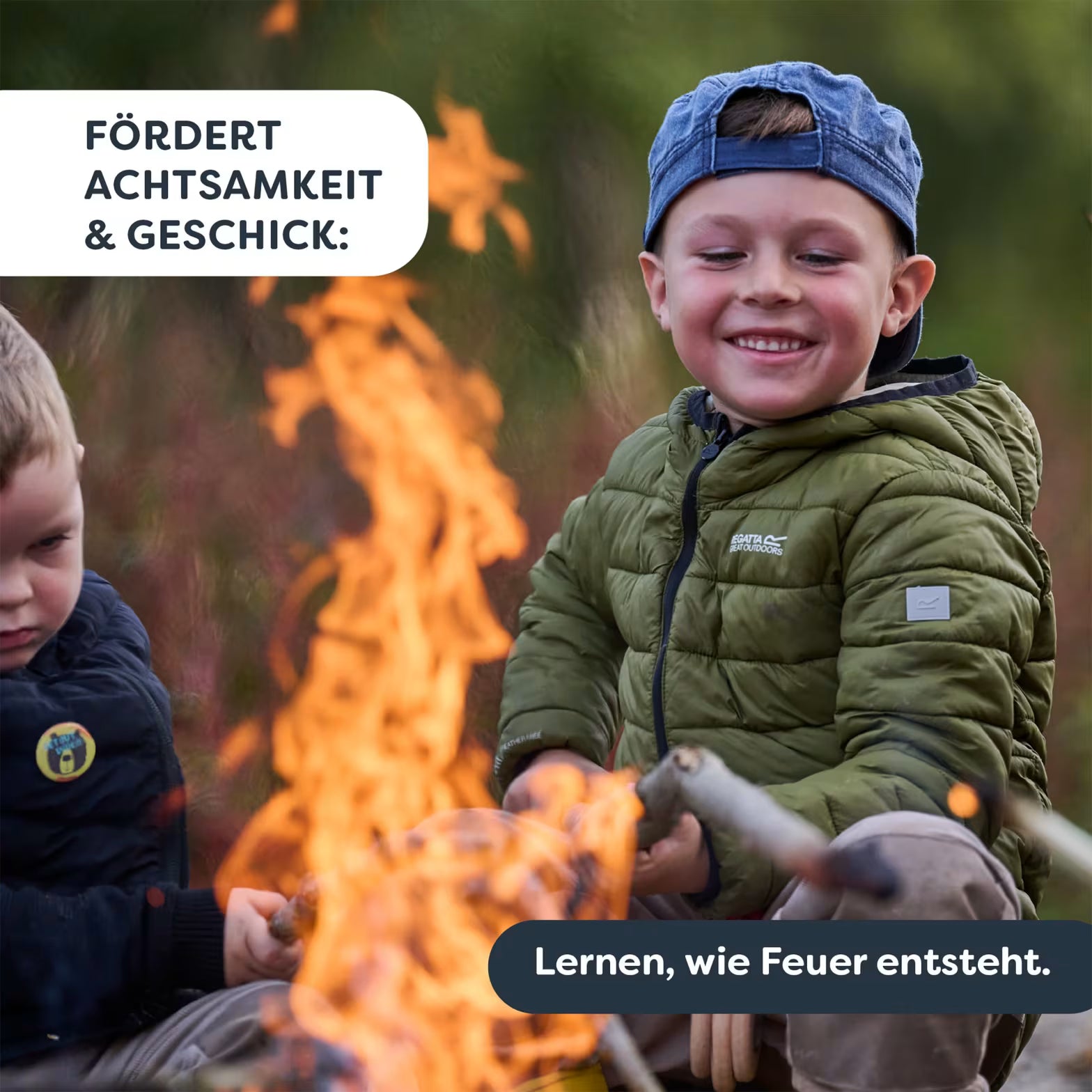 Abenteuer HABA Terra Kids | Adventure to go No. 4 | Campfire Starter. Feuerstarter-Set