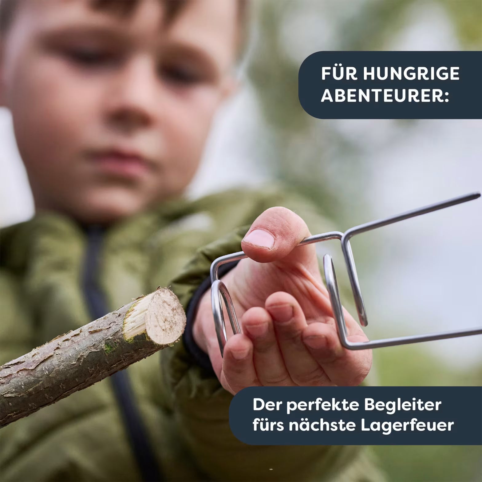 Abenteuer HABA Terra Kids | Adventure to go No. 5 | Survival Dinner. Grillspießaufsatz.