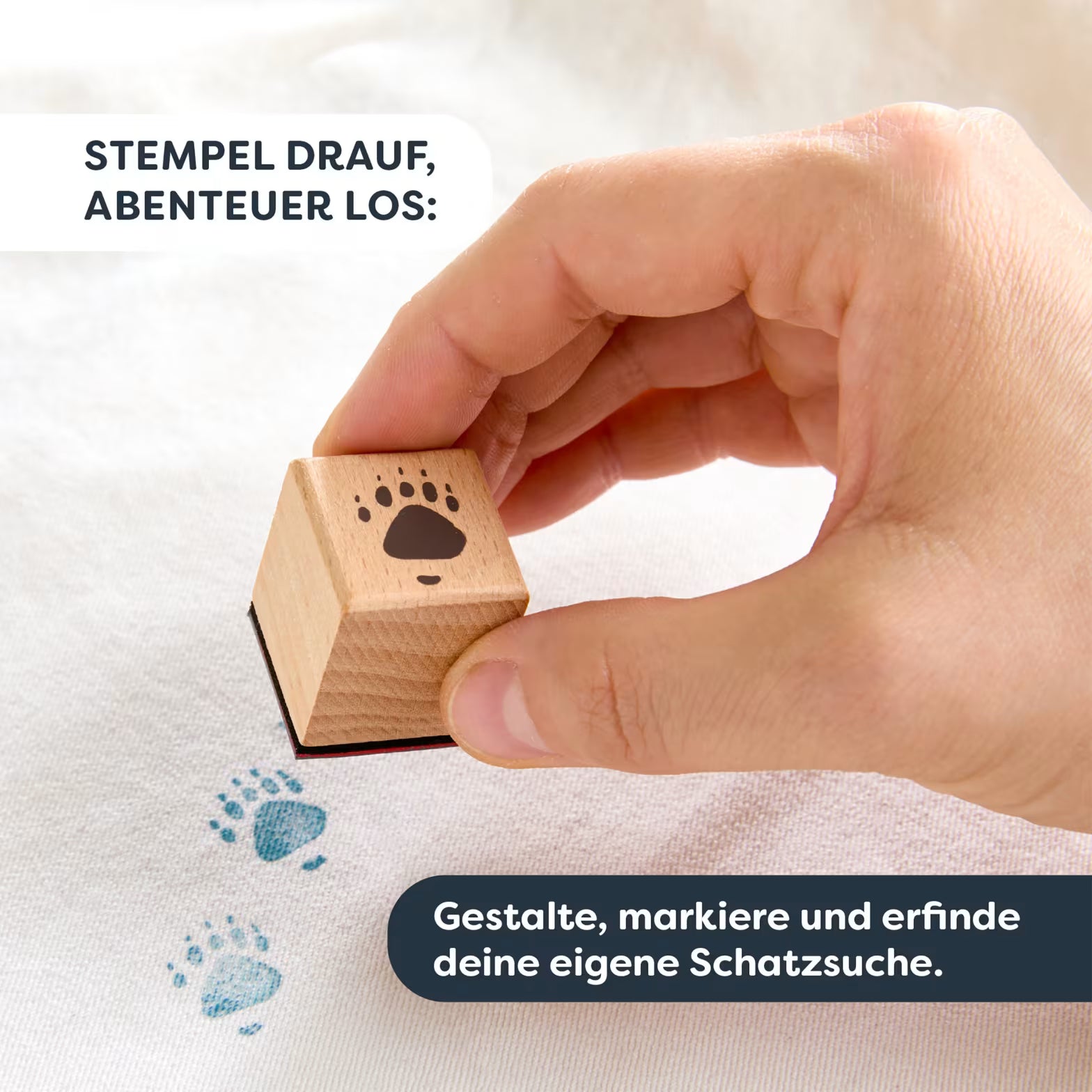 Abenteuer HABA Terra Kids | Adventure to go No. 6 | Kinder-Stempelset für Schatzsuche, inkl. Stempelkissen